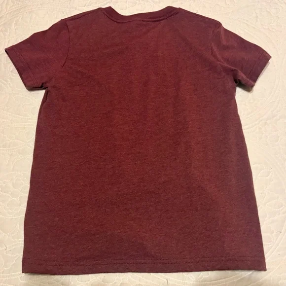 Bella Canvas Kids Maroon Cougars Tee - Picture 2 of 4